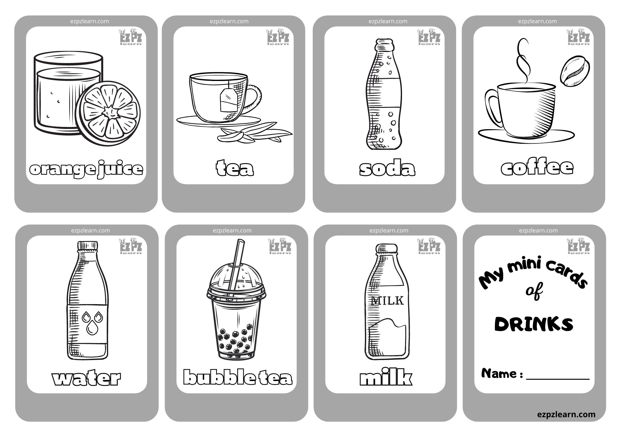 drinks-mini-cards-coloring-ezpzlearn